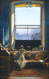 Daylight Raid from My Studio Window Giclée-Premiumdruck von Sir John Lavery