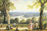 Richmond Hill, Surrey Premium Giclee Print by Myles Birkett Foster