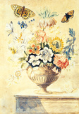 Floral Urn Premium Giclee Print by Thomas Robins