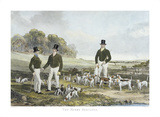 The Merry Beaglers Premium Giclee Print by Harry Hall