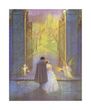 Through the Gates Giclée-Premiumdruck von Marygold 