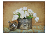 Vintage Tulips II Print by Cristin Atria