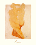 Couple Feminin Premium Giclee Print by Auguste Rodin