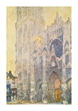Rouen Cathedral Premium Giclee Print by Claude Monet