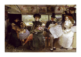 The Bayswater Omnibus, 1895 Premium Giclee Print by George Elgar Hicks