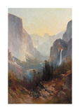 Yosemite Valley Premium Giclee Print by Thomas Hill