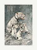 The Ghost Story Premium Giclee Print by George Studdy