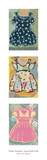 Good Little Girls: Darla, Lulu, Maryann Prints by Ouida Touchon