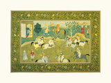 The Polo Match III Premium Giclee Print