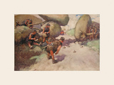 First Police Trap Premium Giclee Print by Lawson Wood