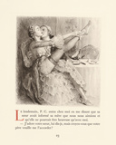 A Pretty Stocking Premium Giclee Print by Gabriel Ferrier