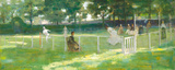 Sketch For The Tennis Party Premium Giclee Print by Sir John Lavery
