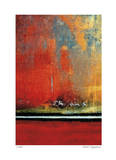Crimson Evening Surf Limitierte Auflage von Luann Ostergaard