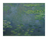 Waterlilies III Premium Giclee Print by Claude Monet