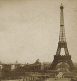 Historical Paris Poster by Cristin Atria