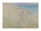 Cliffs at Varengeville, 1897 Premium Giclee Print by Claude Monet