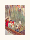 Moses in the Bullrushes Premium Giclee Print by Lawson Wood