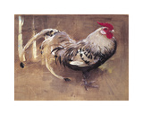 The Spangled Cock Premium Giclee Print by Joseph Crawhall