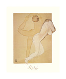 Deux Femmes Enlacees Premium Giclee Print by Auguste Rodin