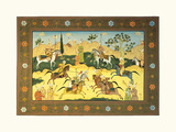 The Polo Match II Premium Giclee Print