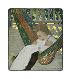 Rocking Baby Doll to Sleep Premium Giclee Print by Jessie Willcox Smith