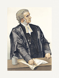 A Splendid Advocate Premium Giclee Print by Spy (Leslie M. Ward) 