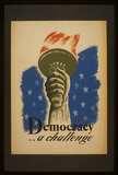 Democracy (A Challenge) Art Poster Print Masterprint