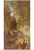 Carl Spitzweg (Trout Fishing) Art Poster Print Posters