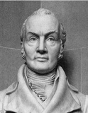 Bust of Aaron Burr (Black and White Photo) Art Poster Print Masterprint