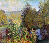 Claude Monet (Corner of the Garden at Montgeron) Art Poster Print Masterprint