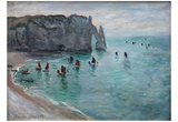 Claude Monet (The Cliffs at Etretat) Art Poster Print Prints