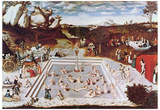 Lucas Cranach (The fountain of youth) Art Poster Print Posters