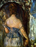 Edouard Manet (Before the mirror) Art Poster Print Masterprint