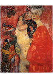 Gustav Klimt (Girlfriends, Les Amies) Art Poster Print Poster