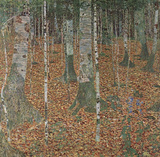 Gustav Klimt (Beech Trees) Art Poster Print Masterprint