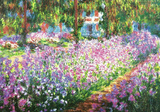 Claude Monet (Garden at Giverny) Art Print Poster Masterprint