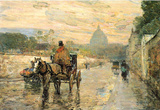 Childe Hassam La Val de Grace Spring Morning Art Print Poster Masterprint