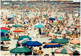 Atlantic City Beach Archival Photo Poster Print Poster