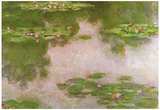 Claude Monet Water-Lilies 2 Art Print Poster Photo