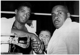 Floyd Patterson and Joe Louis 1962 Archival Photo Sports Poster Posters