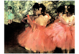 Edgar Degas (The Dancers) Art Poster Print Posters