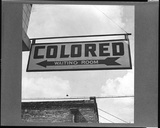 Colored Waiting Room (Sign) Poster Masterprint