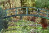 Claude Monet Le Pont Japonais Japanese Bridge Giverny Art Print Poster Masterprint