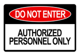 Do Not Enter Sign Art Print Poster Posters