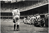 Babe Ruth Retirement New York Yankees Archival Photo Sports Poster Prints