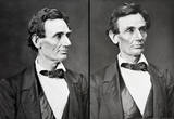 Abraham Lincoln Diptych Archival Photo Poster Print Masterprint