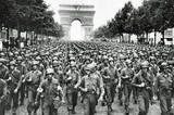 American Soldiers in Paris WWII Archival Photo Poster Print Masterprint