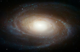 Hubble Photographs Grand Design Spiral Galaxy M81 Space Photo Art Poster Print Masterprint