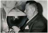 Auguste Maffrey French Beer Drinking Champion 1955 Archival Photo Poster Print Poster