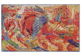 Umberto Boccioni (The city rises) Art Poster Print Poster